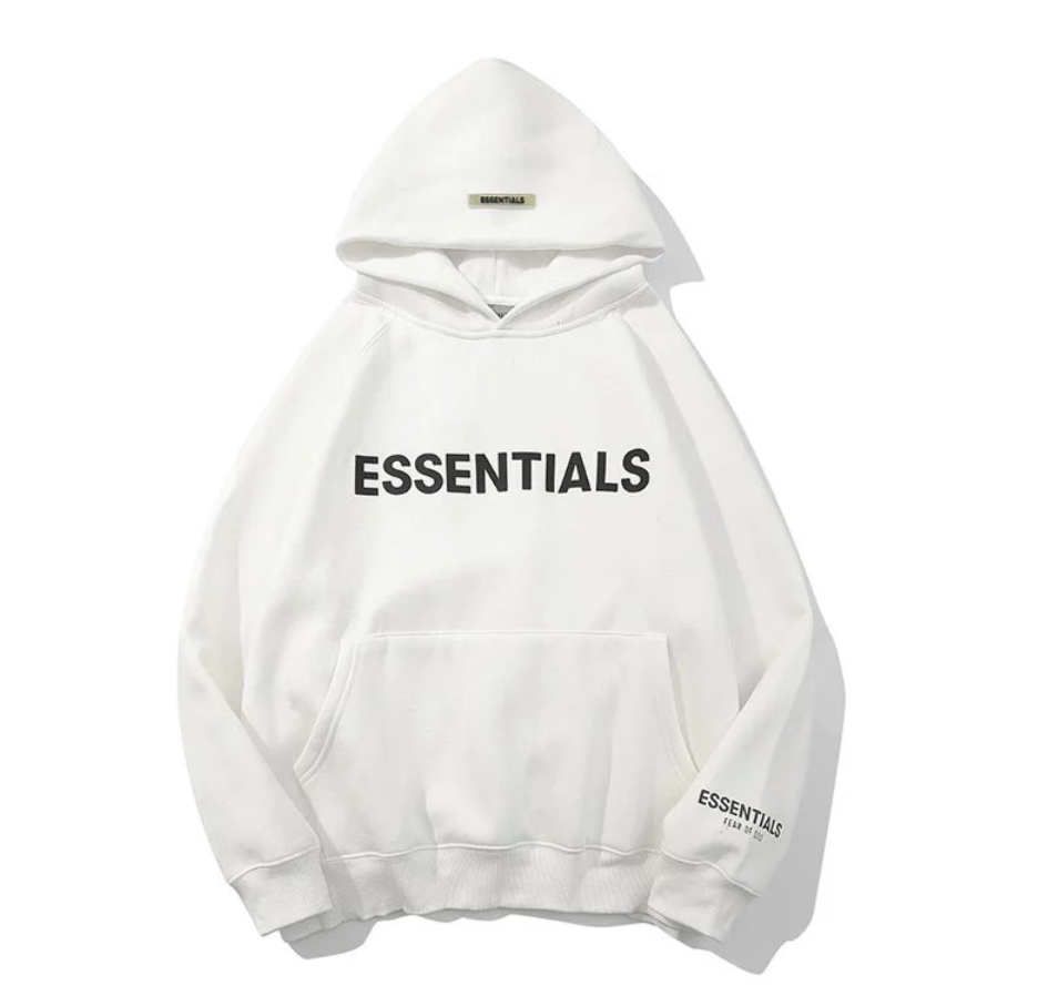 ESSENTIALS white hoodie